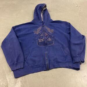 vintage y2k ruffhewn boxy hoodie